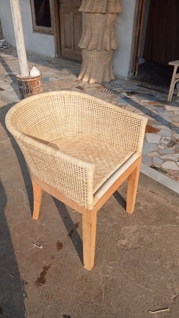 Rattan Cafe Tub Chair